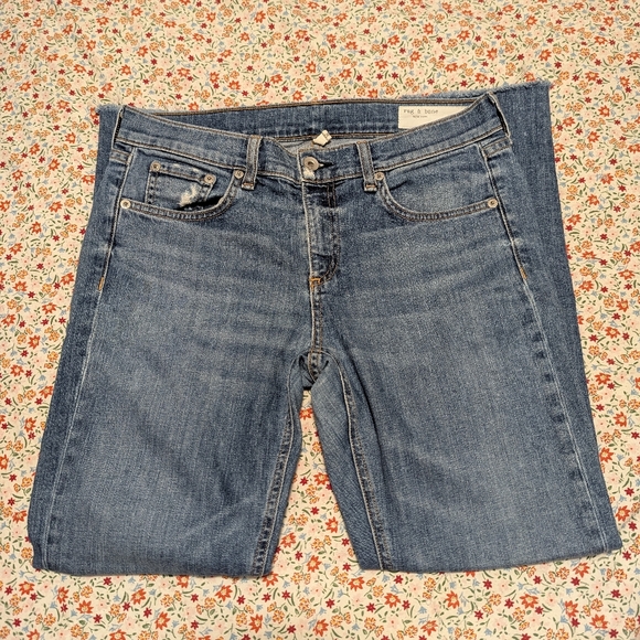 rag & bone Denim - Rag & Bone Dre Capri Jeans